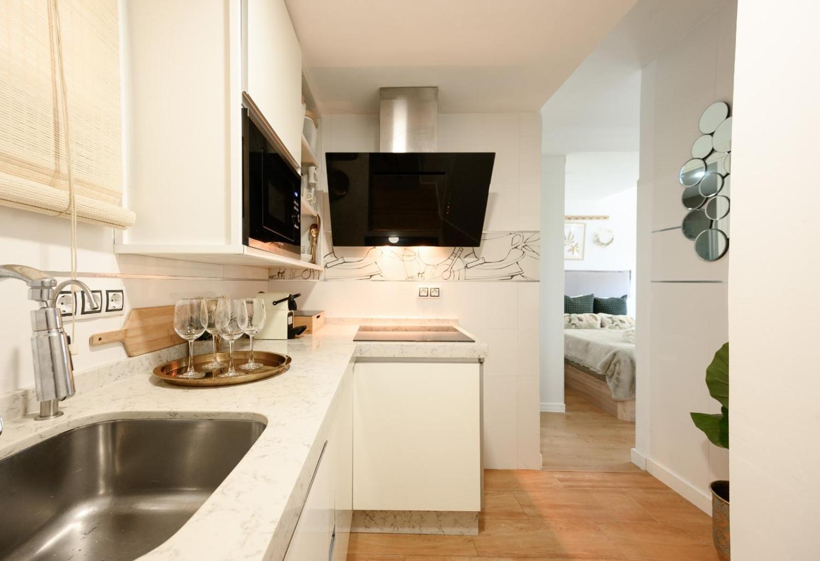 Estudio Con Parking Teatinos Malaga Living Buitenkant foto